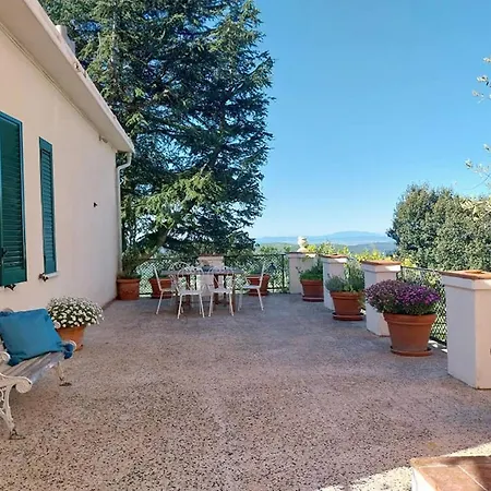 Casa Sole Di Toscana Con Grande Terrazza Panoramica, Giardino E Vasca Relax Idromassaggio Апартаменты