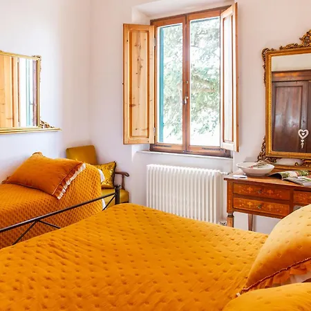 Апартаменты Casa Sole Di Toscana Con Grande Terrazza Panoramica, Giardino E Vasca Relax Idromassaggio