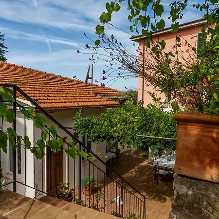Апартаменты Casa Sole Di Toscana Con Grande Terrazza Panoramica, Giardino E Vasca Relax Idromassaggio
