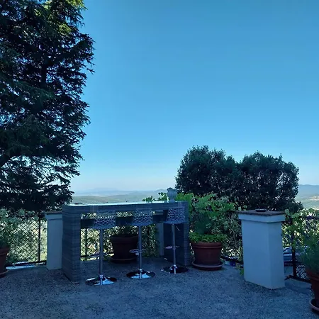 Διαμέρισμα Casa Sole Di Toscana Con Grande Terrazza Panoramica, Giardino E Vasca Relax Idromassaggio *