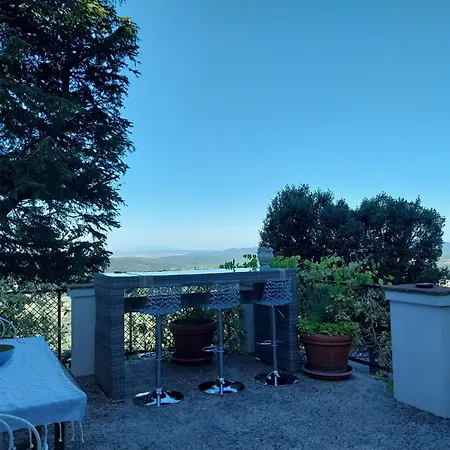 Casa Sole Di Toscana Con Grande Terrazza Panoramica, Giardino E Vasca Relax Idromassaggio Monterotondo (Tuscany)
